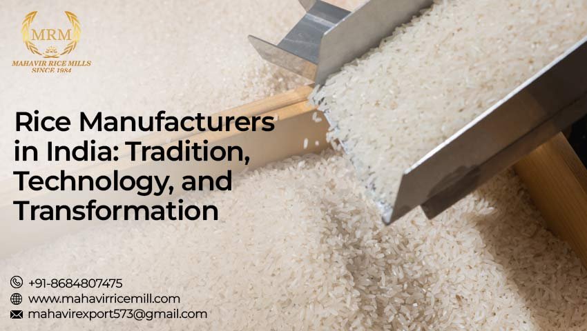 Rice Manufacturers in India