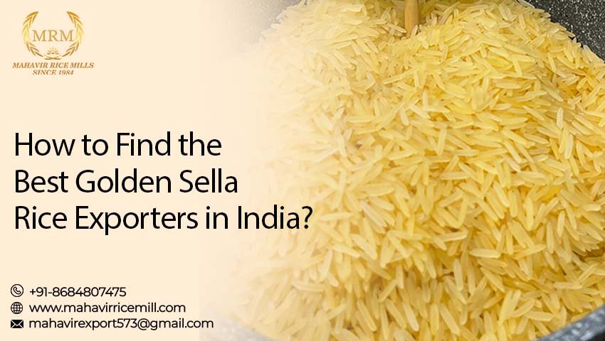 Golden Sella Rice Exporters in India