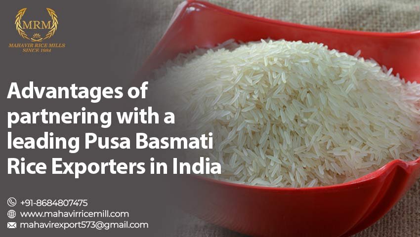 Pusa Basmati Rice Exporters in India