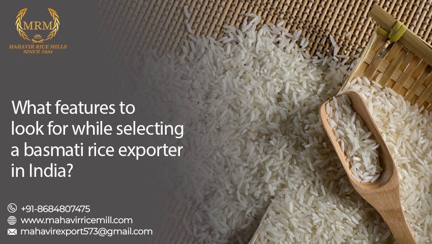 Basmati rice exporter in India 